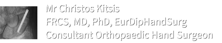 Christos Kitsis' official Hand Surgery website